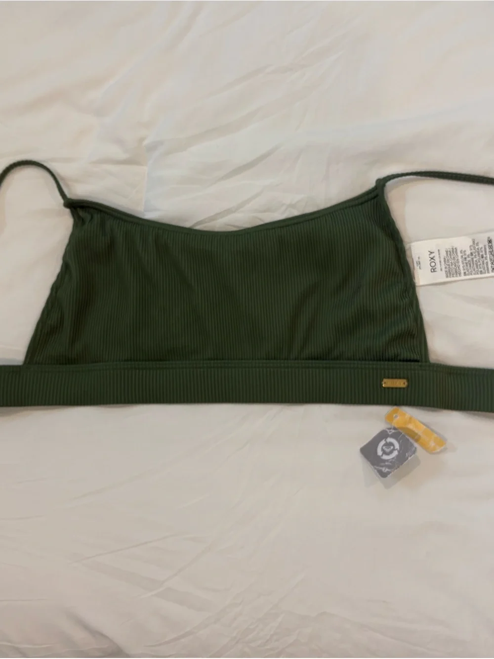 Roxy Ribbed Bikini Top - Picture 3 of 3